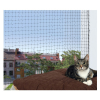 Trixie Cat Protect ochranná síť pro kočky, průhledná 3 × 2 m
