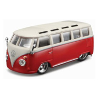 Bburago 1:32 Plus Volkswagen Van Samba Red