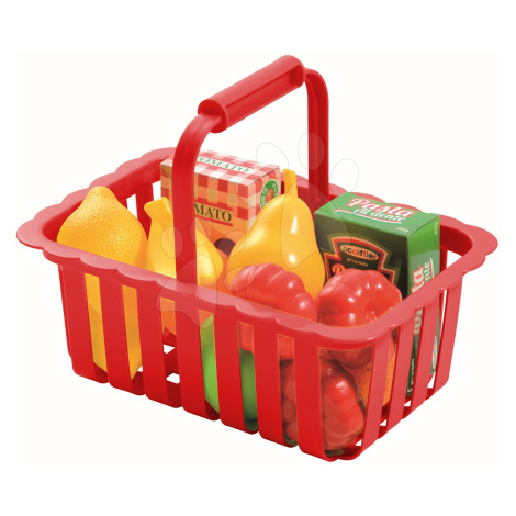 Écoiffier košík s ovocem a zeleninou červený 981-A Ecoiffier