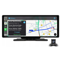 Monitor Do Auta 10 Carplay Android Auto Couvací Kamera 2 Držáky