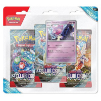 Pokémon TCG: SV07 Stellar Crown - 3 Blister Booster