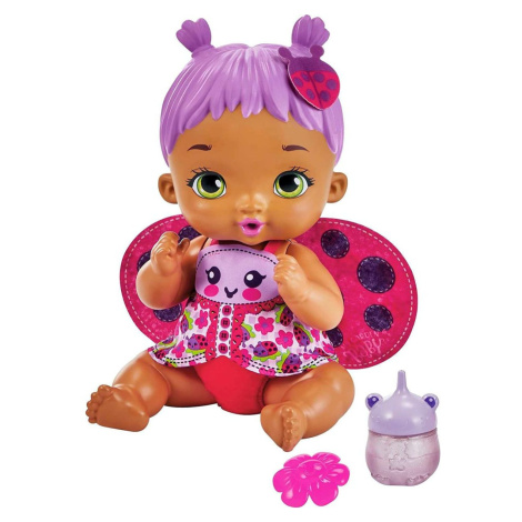 Mattel My Garden Baby miminko fialová beruška 30 cm