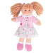 Bigjigs Toys Látková panenka POLLY 28 cm růžová