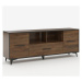 TV Stolek Frida II 2D1S shirin walnut