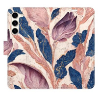 iSaprio flip pouzdro Old Leaves 02 pro Samsung Galaxy S23+ 5G
