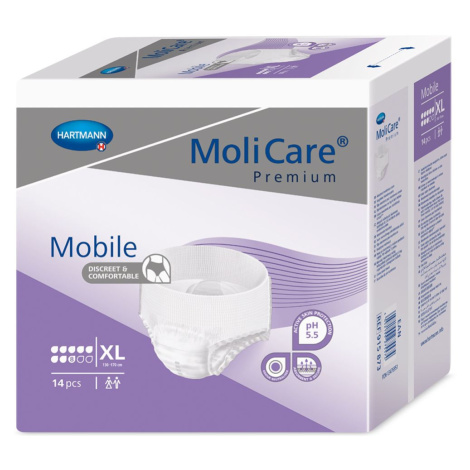 MoliCare Mobile 8 kapek vel. XL inkontinenční kalhotky 14 ks