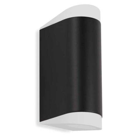 Telefunken 314905TF - LED Venkovní nástěnné svítidlo 2xGU10/5W/230V IP44 černá 314905TF