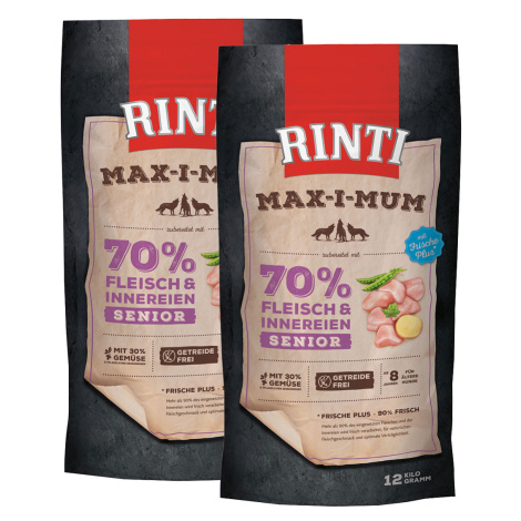 Rinti Max-i-mum Senior drůbeží maso 2x12kg