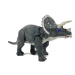 mamido  Dinosaurus Triceratops na baterie se zvukovými efekty šedý