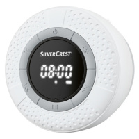 SILVERCREST® Reproduktor do koupelny Bluetooth SBL 3 D2 (bílá)