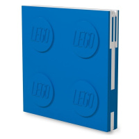LEGO® Zápisník s gelovým perem jako klipem - modrý