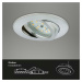 BRILONER 3ks sada LED vestavné svítidlo, pr. 8,2 cm, 5,5 W, hliník BRI 7232-039
