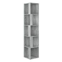 Shumee Rohová skříňka - šedá sonoma, 33 × 33 × 164,5 cm, kompozitní dřevo