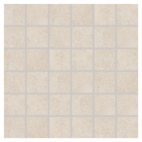 Mozaika Rako Betonico světle béžová 30x30 cm mat WDM05793.1