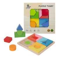 BABU - Dřevěné geometrické puzzle