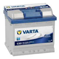 VARTA BLUE Dynamic 52Ah, 12V, C22