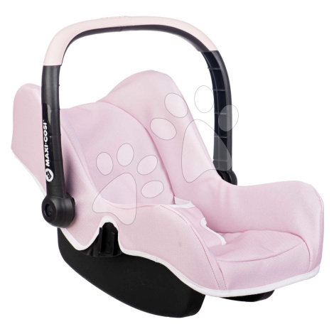 Autosedačka s bezpečnostním pásem Seat Pink Maxi Cosi&Quinny Smoby pro panenku 42 cm s úložným p