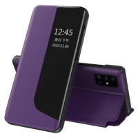 Knížkové pouzdro s imitací kůže na Huawei P40 purple