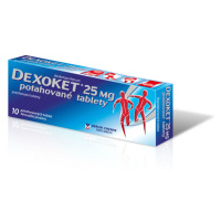 DEXOKET 25 mg 10 tablet II