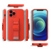 Silikonové pouzdro Sporty s popruhem na Xiaomi Redmi 9 red