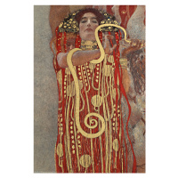 Plakát, Obraz - Hygieia, Gustav Klimt, 61 × 91.5 cm