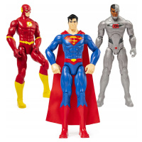 Superman Flash Cyborg Sada 3 Figurky DC Comics Pohyblivé Velké 30 CM