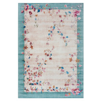 Krémovo-tyrkysový koberec 160x230 cm Amira – Hanse Home