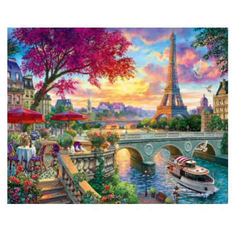 Figured ART Malování podle čísel - VEČEŘE U SEINY bez rámu 40 x 50 cm