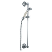 Kludi Adlon - Set sprchové hlavice, 1 proud, tyče a hadice, chrom 2710305
