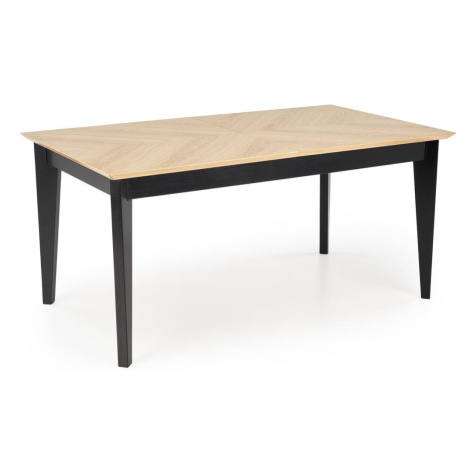 Rozkládací stůl EDMONDO černý - Halmar