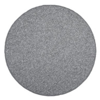 Kusový koberec Wellington šedý kruh