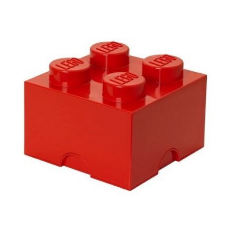 LEGO® úložný box 4 - červená 250 x 250 x 180 mm