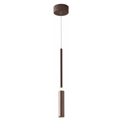 FANEUROPE FAN EUROPE Závěsné LED svítidlo CANDLE bronz, 7 W, 720 lm, 4000 K, 140x4 cm