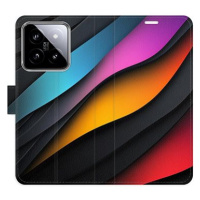 iSaprio Flip pouzdro Color Waves pro Xiaomi 14