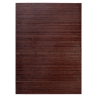 Tmavě hnědý bambusový koberec 180x250 cm – Casa Selección