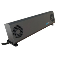 Germicidní zářič UVETTA - Metalická černá IN48AB, UV-C INDIRECT BLACK, UV-C power :48W , 60m3/ho