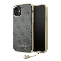 Guess GUHCN61GF4GGR iPhone 11 6,1 Xr grey/šedá hard case 4G Charms Coll