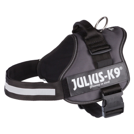 JULIUS-K9® Power postroj - antracitový - Vel. 2/L–XL: 71–96 cm
