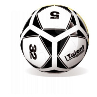 Unice fotbalový míč Talent 5 1705 bílo-černý