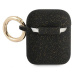 Guess GUA2SGGEK pouzdro na Airpods 2. Generace / 1. Generace black Silicone Glitter