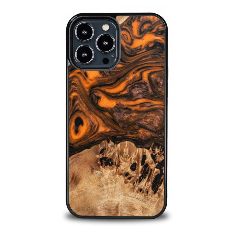 Bewood Unikátní Pouzdro pro iPhone 13 Pro Max oranžové