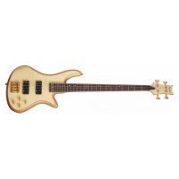 Schecter Stiletto Custom 4, Rosewood Fingerboard - Natural