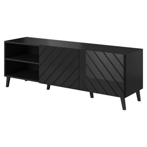 Artcam TV stolek ABETO 150 Barva: černá / černý lesk