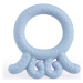 GiliGums Dětské silikonové kousátko Baby Octopus Teether, 3m+, sv. modrá, 1 ks