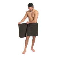 Interkontakt Pánský saunový ručník Dark Chocolate