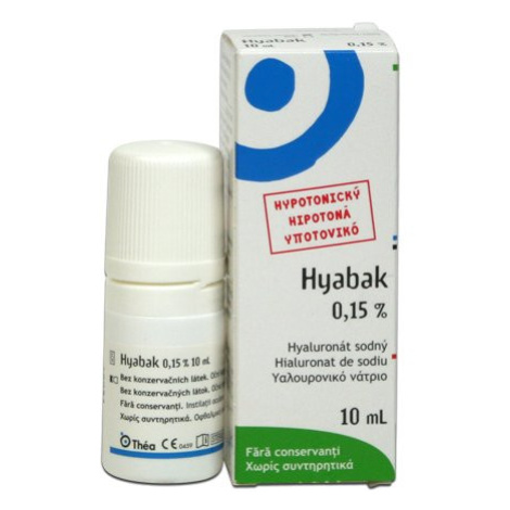 Hyabak 0,15% oční kapky 10 ml