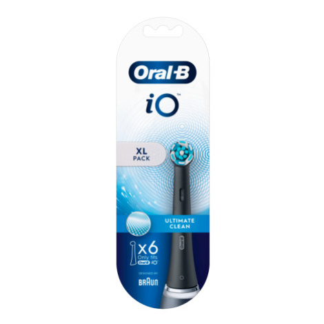 Oral B iO Ultimate Clean Black Náhradní hlavice 6 ks Zerex
