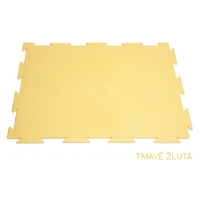 ELIS DESIGN Pěnová puzzle podložka barevná - vysoká barva: tmavě žlutá