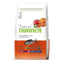 Natural Trainer Medium ryba a rýže granule 12 kg