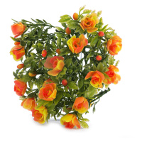 Umělé květiny růže, 30 cm, HTH